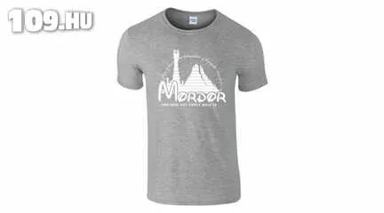 Feliratos férfi póló - Mordor